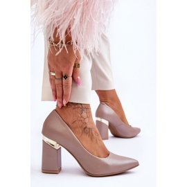 Step in style Pumps Modell Lewski 3117 Beige – Treten Sie ein mit Stil