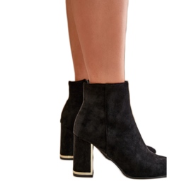 Step in style Stiefel Modell Mevair NS331 Schwarzes Wildleder – Treten Sie ein mit Stil