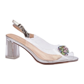 Step in style Sandalen Modell Da MR38-454 Silber – Treten Sie ein mit Stil grau