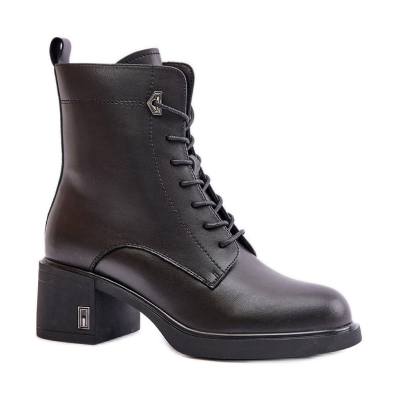 Modell Vinceza Schwarze Stiefel