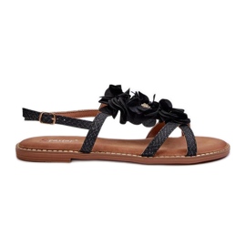 Step in style Sandalen Modell Abidina JL85 Schwarz – Treten Sie ein mit Stil