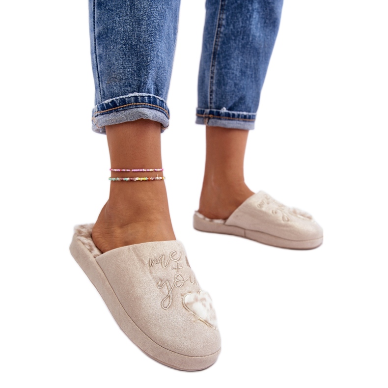 Hausschuhe Modell MD6003 Beige