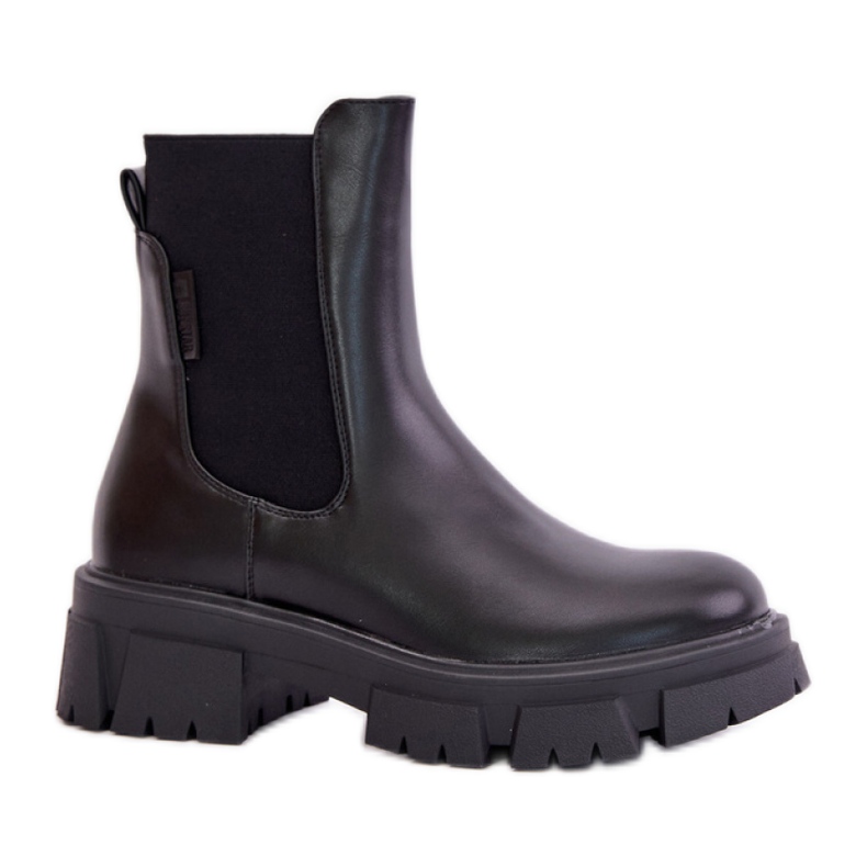 Isolierte Damenstiefel Big Star MM274071 schwarz