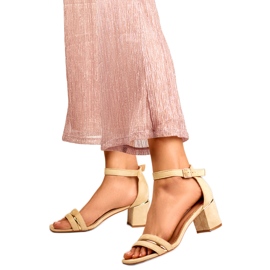 Damensandalen 7212BE beige