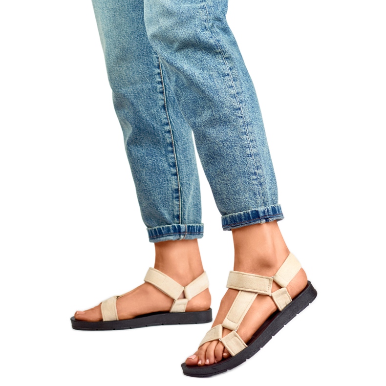 Sandalen Modell LEI530BE Beige - PRIMO