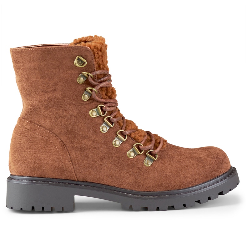 Damen-Arbeiterstiefel Y2191C braun