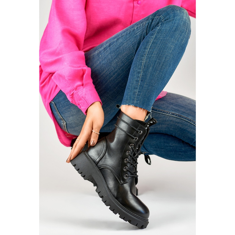 Arbeitermodell 250045B-PU Schwarz - PRIMO