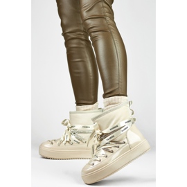 Schneestiefel Modell 5754-4BE Beige - PRIMO