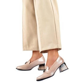 Damen Lackpumps GD-FL479-D.BE beige