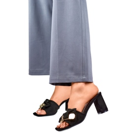 Sandale Flip-Flops Modell 8734B Schwarz