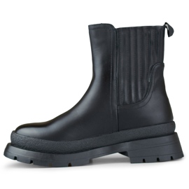 Isolierte Damenstiefel 1262B, schwarz