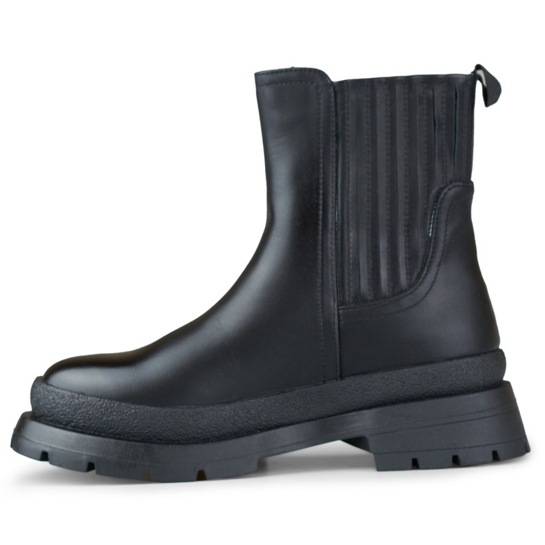 Isolierte Damenstiefel 1262B, schwarz