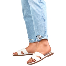 Sandale Flip-Flops Modell MTBL06W Weiß