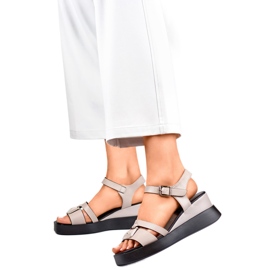 Damensandalen GD-LH2001T Beige