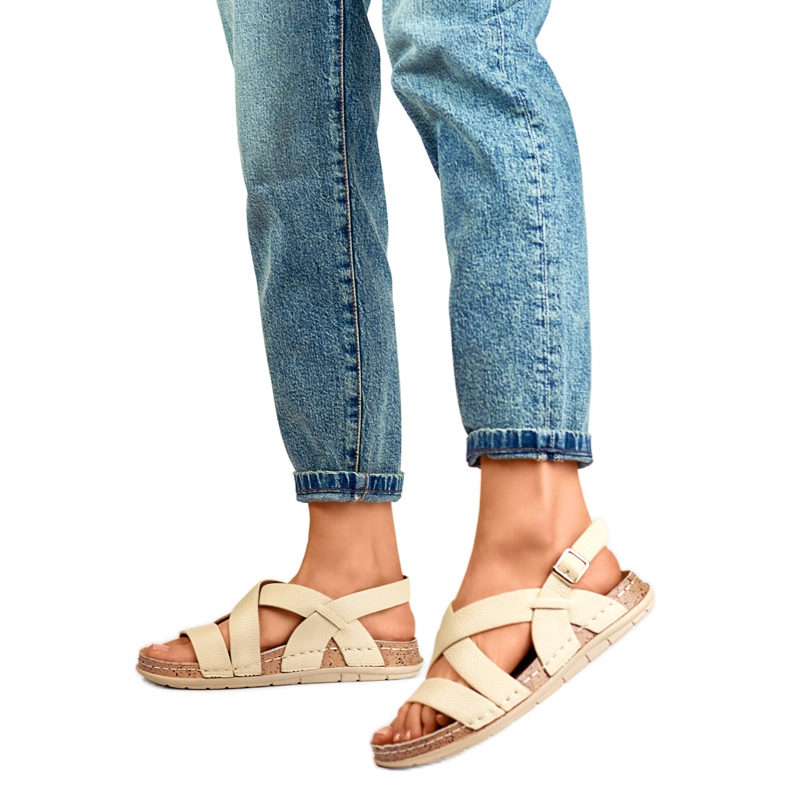 Damensandalen G3179-7BE beige