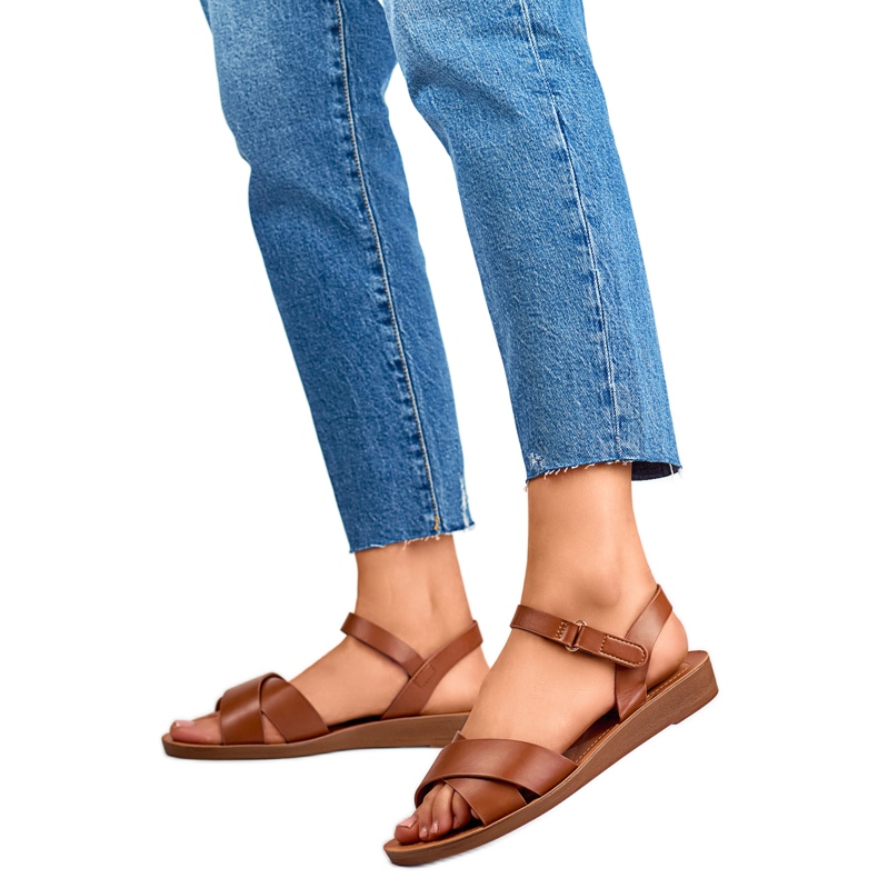 Damensandalen PS10TA braun