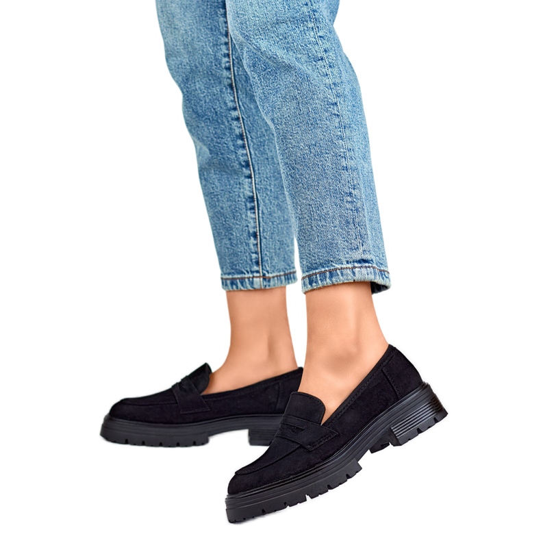 Schwarze Damenschuhe YL197