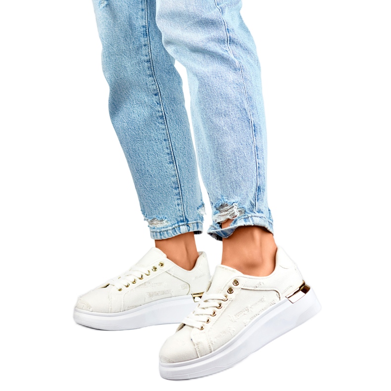 Damen-Sportschuhe A-91BE beige