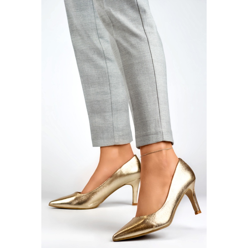 Stilettos Modell GD-FL370C-GO Gold - PRIMO gelb