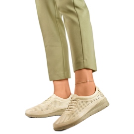 Schuhe Modell 8617-4BE Beige