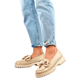 Mokassins Modell 2306BE Beige