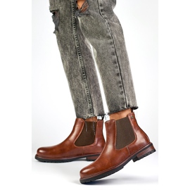 Chelsea-Stiefel Modell GD-WL71C Braun/Kamel - PRIMO