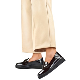 Damen-Lackschuhe 24-58284B schwarz