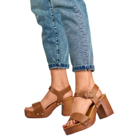 Damensandalen 3993CA braun