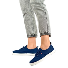 Damen-Sneaker HB-6N, Marineblau