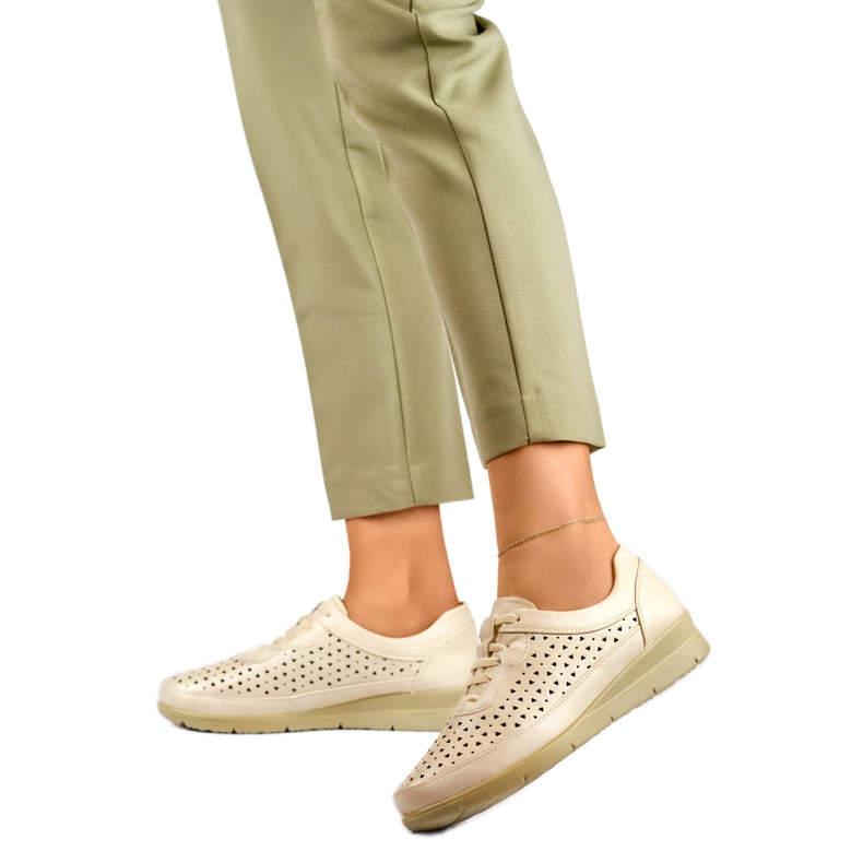 Damenschuhe 8615-4BE beige