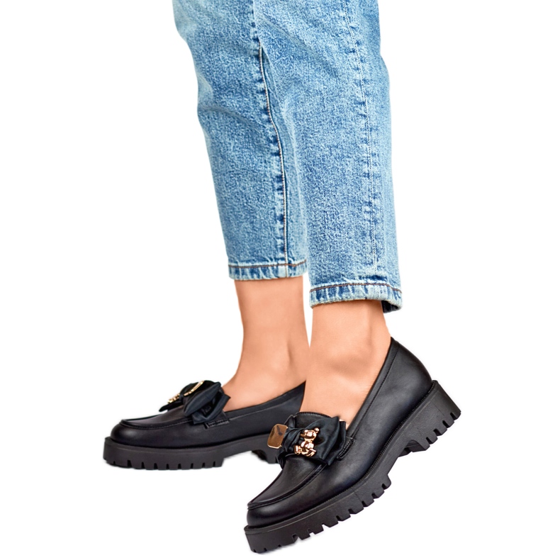 Mokassins Modell 2306B schwarz