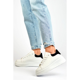 Sportschuhe Modell LL23171W/B Weiß/Schwarz - PRIMO