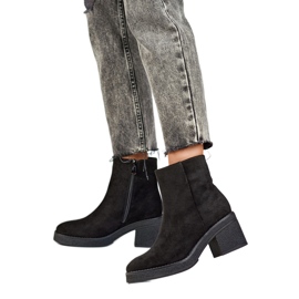 Damenstiefel MS1508B schwarz