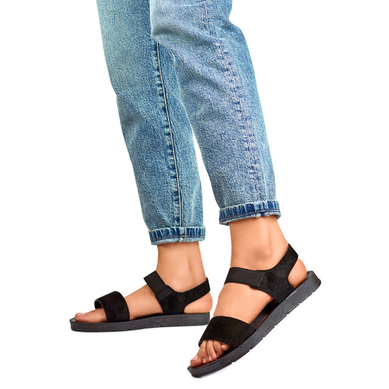 Sandalen Modell LEI526B Schwarz