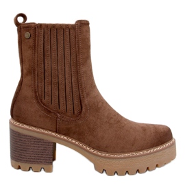Delis braune Chelsea-Stiefel