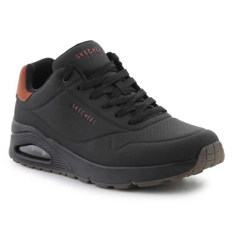 Skechers Uno Suited On Air 183004-BBK Schuhe schwarz