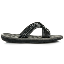 Mckeylor Herren Sommerhausschuhe schwarz