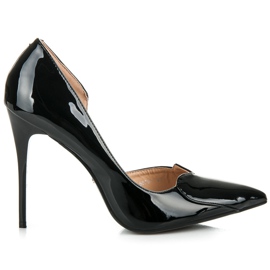 Vices Schwarze Sweetheart-Heels