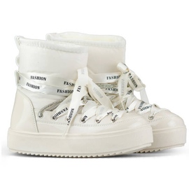 Damen-Schneestiefel, Schnürstiefel, Beige 5754-4BE