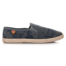 Vices Hawaii-Espadrilles schwarz