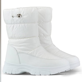 Damen-Schneestiefel mit Schaft, weiß 3537W