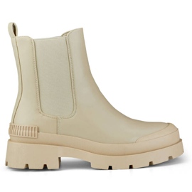 Nicht isolierte Damenstiefeletten, beige DES909BE