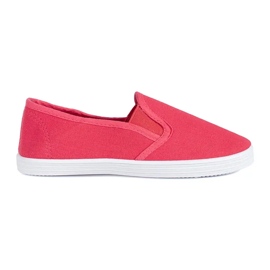 Rote Slip-On-Sneaker für Kinder