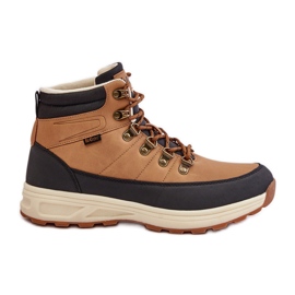 Isolierte Herren-Wanderstiefel Lee Cooper LCJ-24-03-3035M Braun Kamel