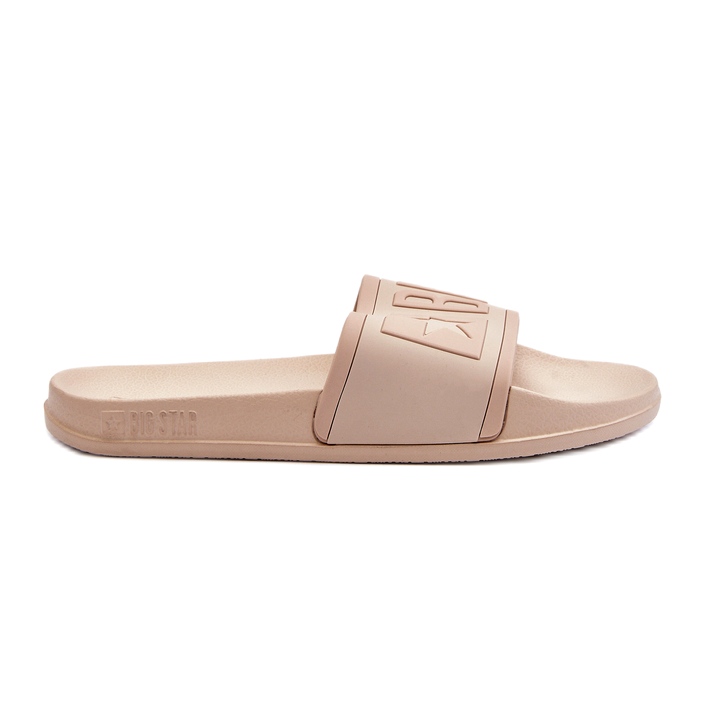 Damen-Flip-Flops Big Star NN274A645 Beige