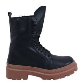 Kinchs NERO/AMBRA Schnürstiefeletten mit Protektor schwarz