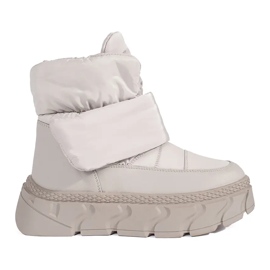 Seastar Graue isolierte Damen-Schneestiefel mit dicker Sohle Seastar Graue isolierte Damen-Schneestiefel mit dicker Sohle