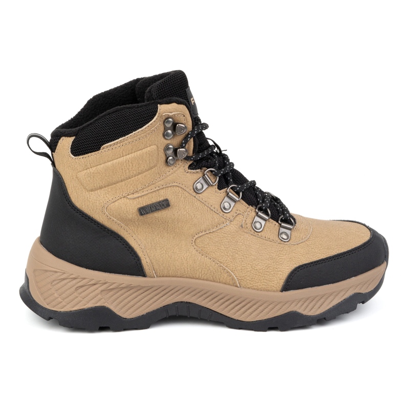 Filippo MTR6653/24 Winter-Trekkingstiefel mit hohem Knöchel, beige