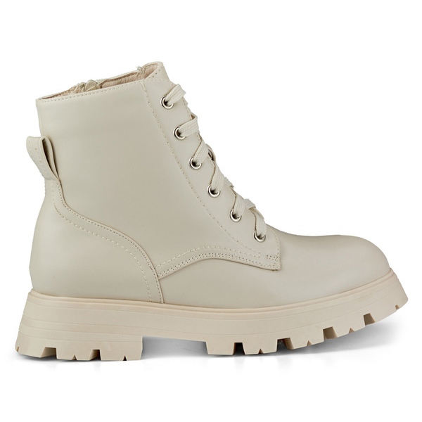 Nicht isolierte Arbeitsstiefel für Damen, beige WS087BE