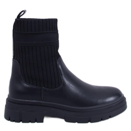 Stiefeletten mit flexiblem Obermaterial Demus Black schwarz